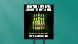 Yellow Creative Agency Keroche Billboard - Nairobi, Kenya